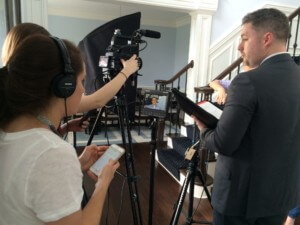 Ethic Advertising video production shoot on set