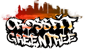 colored CrossFit Greentree with skyline logo by pittsburgh ad agency