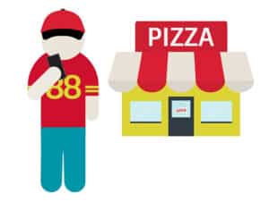 geofence graphic pizza